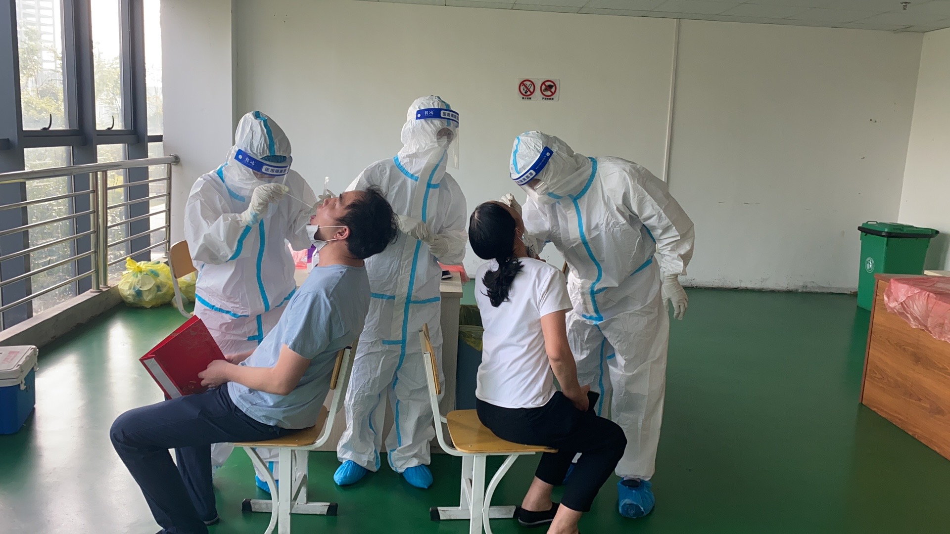 全部陰性！公司組織開展全員核酸檢測工作 